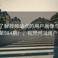 深入了解视频站点的用户画像与偏好（第984期），视频网站用户画像