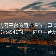 探讨内容平台的用户评价与真实体验（第4941期），内容平台玩法