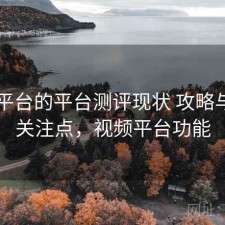 视频平台的平台测评现状 攻略与用户关注点，视频平台功能