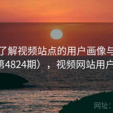 深入了解视频站点的用户画像与偏好（第4824期），视频网站用户画像