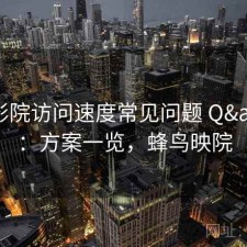 蜂鸟影院访问速度常见问题 Q&A：方案一览，蜂鸟映院