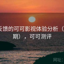 基于反馈的可可影视体验分析（第707期），可可测评