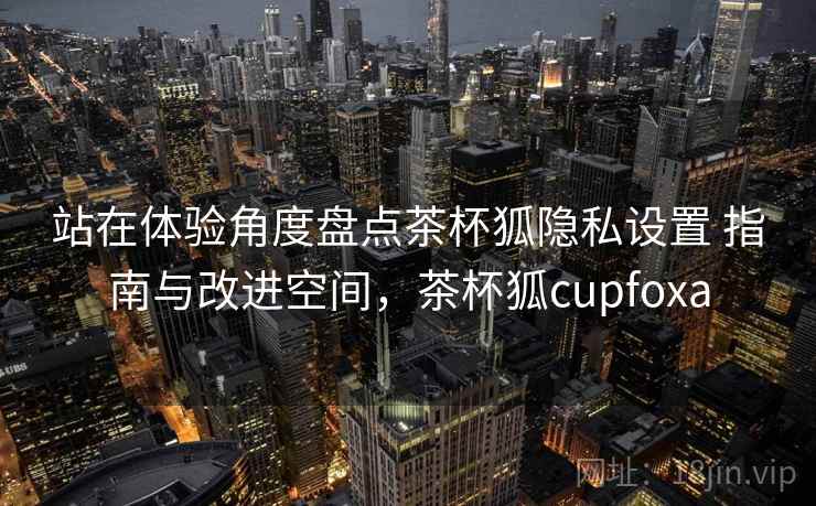 站在体验角度盘点茶杯狐隐私设置 指南与改进空间,茶杯狐cupfoxa 第2张 站在体验角度盘点茶杯狐隐私设置 指南与改进空间,茶杯狐cupfoxa 第2张