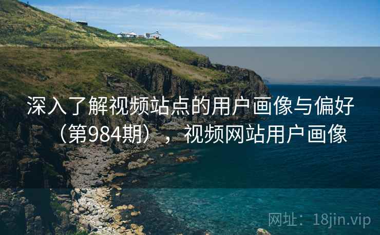 深入了解视频站点的用户画像与偏好（第984期），视频网站用户画像  第2张