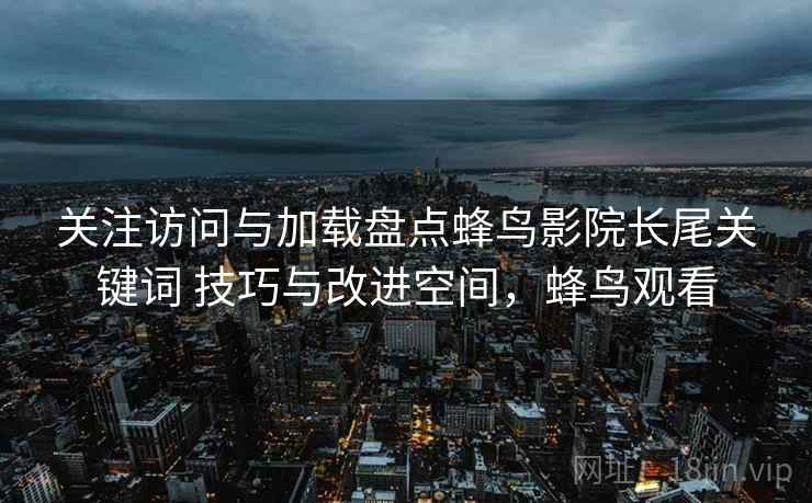关注访问与加载盘点蜂鸟影院长尾关键词 技巧与改进空间，蜂鸟观看  第2张