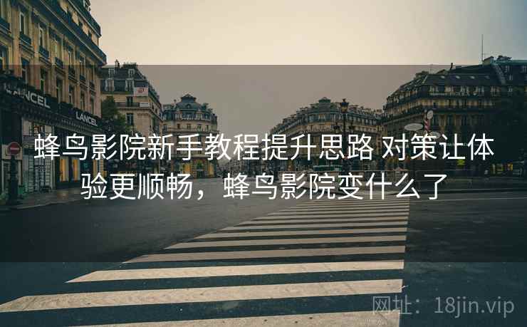 蜂鸟影院新手教程提升思路 对策让体验更顺畅，蜂鸟影院变什么了  第2张